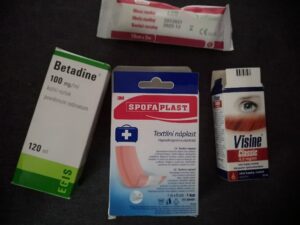 Vybavení lékárniček
