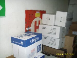 Požární ochrana - preventivní požární prohlídky Obrázek ukazuje zaházený přístup k prostředkům požární ochrany a požárně bezpečnostním prostředkům.