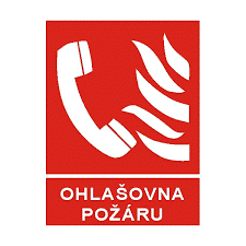 značení ohlašovny požáru