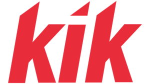 Obrázek ukazuje logo firmy Kik