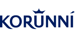 Obrázek ukazuje logo firmy Korunní