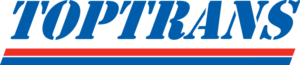 Obrázek ukazuje logo firmy Toptrans